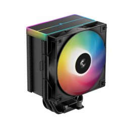 COOLER DeepCool AG500 BK ARGB V2 skt. Intel si AMD, racire cu aer, vent. 120mm, 500 - 2100 rpm, 5 heatpipes, inaltime 160mm, RGB adresabil,R-AG500-BKAMMN-GJD (timbru verde 0.8 lei)