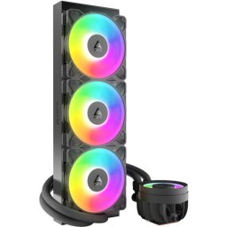 COOLER Arctic Liquid Freezer III Pro 360 A-RGB, skt. LGA1851, LGA 1700, AM4, AM5, racire cu lichid, 3 x 120mm, 600 - 3000 RPM, , negru ACFRE00184A (timbru verde 2.00 lei)