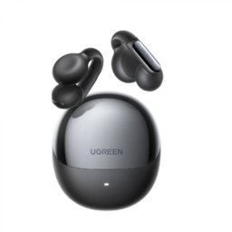 CASTI Ugreen, WS210 HiTune S5 True Wireless, 30 ore baterie, TWS, incarcare USB Type-C, bluetooth 5.4, negru, 45760 (timbru verde 0.18 lei) - 6941876247608