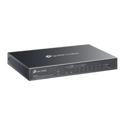 SWITCH TP-LINK Omada easy managed, 8× Gigabit 802.3at/af-compliant PoE+ RJ45, 1× Gigabit RJ45 port,1× Gigabit SFP/RJ45 Combo,125W buget POE, carcasa metalica ES210GMP (timbru verde 2 lei)