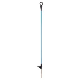 Stâlp din fibră de sticlă, AKO Oval Premium, 110 cm, albastru