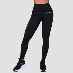 GymBeam Colanți pentru femei de alergare Pulse Black S