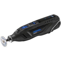 Dremel cordless multifunctional tool 8260-5, 12 volts (black/blue, Li-ion battery 3.0 Ah, 5-piece accessories, soft bag)