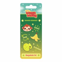 Set 3 pinuri Bangoberry, Maimutica Banana Camelion