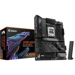 Placa de baza GIGABYTE X870E AORUS ELITE WIFI7, AM5, DDR5, Wi-Fi, BT, ATX