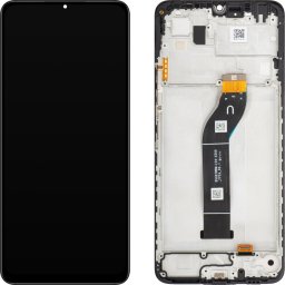 Piese si componente Display cu Touchscreen Xiaomi Redmi 13C 5G / 13C / Poco C65, cu Rama, Negru, Service Pack 560002C3UA00