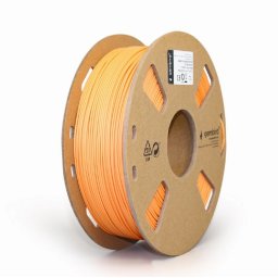 FILAMENT GEMBIRD pt. imprimanta 3d, PLA, 1.75mm diamentru, 1Kg / bobina, aprox. 340m, topire 190-220 grC, orange, 3DP-PLA-01-MTO