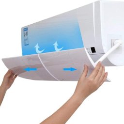 Deflector universal pentru aerul conditionat cu prindere ventuze