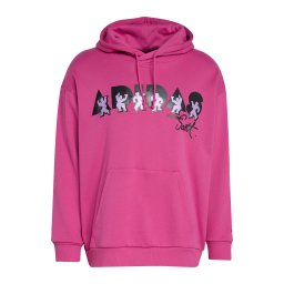 ADIDAS SPORTSWEAR Hanorac sport 'Adidas x Jeremy Scott' gri piatră / mov liliachiu / negru