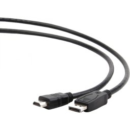 CABLU DisplayPort la HDMI GEMBIRD, 3m, (T/T), black