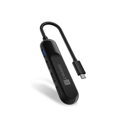 Hub USB-C 4 în 1 CONNECT IT CHU-5000-BK