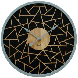 Hermle 30102-002100 moderne Wanduhr, braun