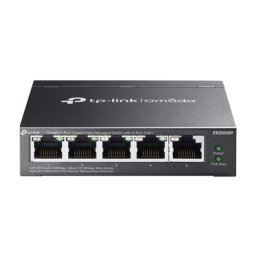 Switch 4 porturi RJ45 1G PoE, 1 x RJ45 1G, Buget PoE 65W, Easy Managed - TP-Link Omada ES205GP
