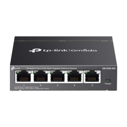Switch 5 porturi RJ45 2.5G, Unmanaged - TP-Link Omada DS105G-M2