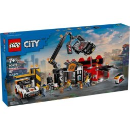 LEGO® City 60472 - Cimitir de masini vechi