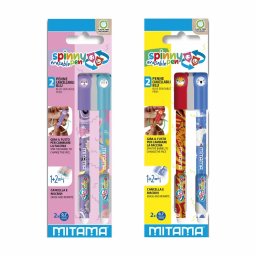 Set 2 pixuri cu rescriere Mitama, Spinny Pen, blister