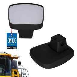 Oglindă universală panoramică john deere pentru tractor 215x160 mm