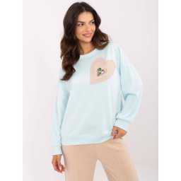 Sweatshirt-DHJ-BL-20322.72-light blue
