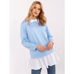 Blouse-MI-BZ-A5997.49-light blue