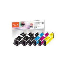 Peach Ink Economy Pack Plus PI100-379 (compatible with Canon PGI-580XL, CLI-581XL)