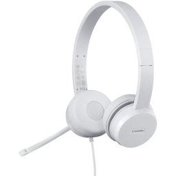 Casti 110 Stereo USB-A Alb