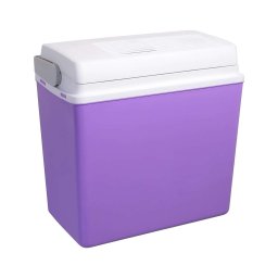 Ladă frigorifică auto portabilă 23 l 55W/12V/230V mov/albă