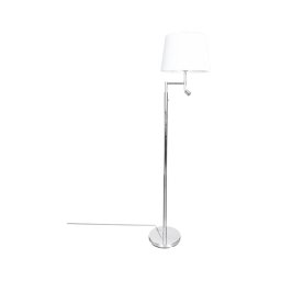 ByRydens 1988780-5000 Lampă de podea ORLANDO 1xE27/5W/230V+LED/3W alb/crom