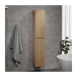 Dulap de baie KENWOOD, 186 cm, stejar