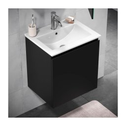 Dulap de baie cu lavoar KENWOOD, 51 cm, negru