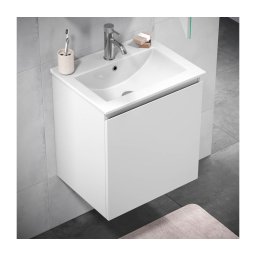 Dulap de baie cu lavoar KENWOOD 51x55x41 cm, alb
