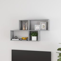 Raft de perete, gri beton, 100x18x53 cm , PAL GartenMobel Dekor