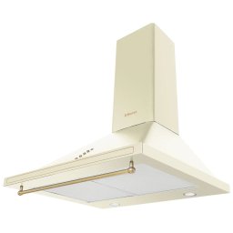 Hota incorporabila telescopica Hansa OKC613RWH, Putere de absorbtie 403 mc/h, 3 trepte de viteza, 60 cm, Alb