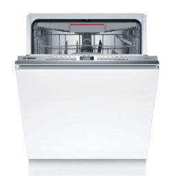 Masina de spalat vase incorporabila Bosch SMV4HCX19E, 14 seturi, 6 programe, Clasa D, Home Connect, 60 cm, Alb