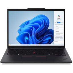Laptop Lenovo ThinkPad T14 Gen 5, Intel Core Ultra 7 155U, 14 inch WUXGA, 64GB RAM, 1TB SSD, Windows 11 Pro, Negru (INT Keyboard)