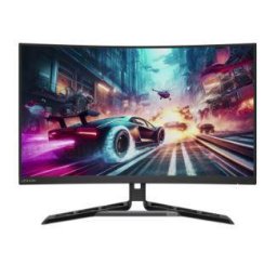 Monitor Gaming Curbat LED VA Lenovo Legion R32qc-30, 31.5" QHD (2560x1440), 180Hz, 0.5 ms (MPRT), AMD FreeSync™, Anti-glare, 1500R, Eyesafe, Boxe 3W x2, 2x HDMI, Display Port, Pivot, negru