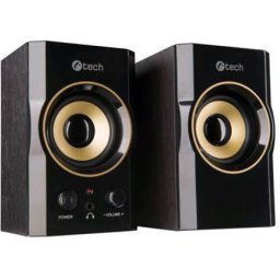 Boxe Pc C-TECH SPK-16, 2.2, RGB, Negru
