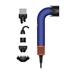 Uscator de par Dyson HD18 Supersonic Pro, Albastru-Portocaliu