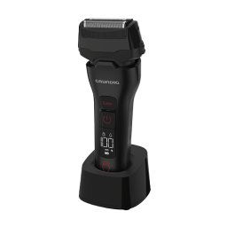 Aparat de ras electric Grundig MS 9330, Autonomie 90 minute, Afisaj LCD, Negru