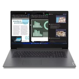 Laptop Lenovo V17 G4 IRU, Intel Core i5-13420H, 17.3 inch FHD, 16GB RAM, 512GB SSD, Windows 11 Pro, Gri (INT Keyboard)