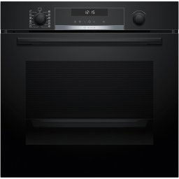 Cuptor incorporabil Bosch HBG578EB7, 71 L, Electric, Multifunctional, Grill, Soft close, Home Connect, Suport telescopic, Air Fry, 9 functii, AutoPilot30, Autocuratare pirolitica, 3D Hotair, Clasa A+, Negru