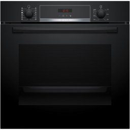 Cuptor incorporabil Bosch HQA574BB3, 71 L, Electric, Multifunctional, Added Steam, 8 functii, AutoPilot10, Autocuratare pirolitica + hidrolitica, 3D Hotair, Clasa A+, Negru