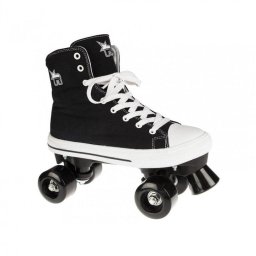 Role copii Rookie Canvas High, 33, Negru