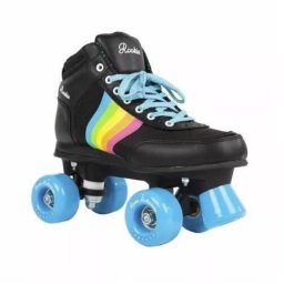 Role Rookie Forever Rainbow V2, Marimea 37, Negru Multicolor, RKE-SKA-2033