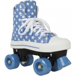 Role Rookie Canvas High Stars 33, Albastru Alb