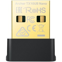 Adaptor USB Nano Dual Band Wi-Fi 6 TP-LINK AX900, Bluetooth 5.3, Viteza 600 Mbps la 5 GHz + 287 Mbps la 2.4 GHz, USB 2.0