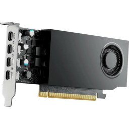 Placa Video PNY NVIDIA RTX A400, 4GB, GDDR6, 64 bit, OEM, PCIE 4.0, 4x mini DP