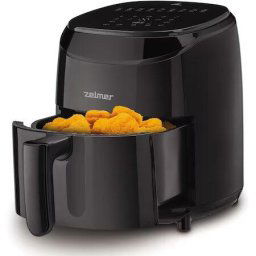 Friteuza cu aer cald Zelmer ZAF3550, 1200 W, 3,5 l, Timer 60 minute , Negru