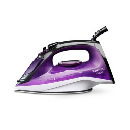 Fier de calcat Zelmer ZIR1515, Putere 2400W, Jet de abur max 120gr, Abur constant 30gr/min, Oprire automata de siguranta, Capacitate 280ml, Calcare verticala si uscata, 2 sistem anticalcar, Antipicurare; Spray cu pulverizator(vaporizator), Talpa c
