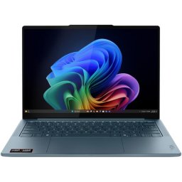 Laptop Lenovo Yoga Slim 7 14AKP10, 14" WUXGA (1920x1200) OLED, AMD Ryzen™ AI 7 350, 16GB LPDDR5x RAM, 1TB SSD, AMD Radeon™ 860M Graphics, Windows® 11 Home, Tidal Teal (INT Keyboard)