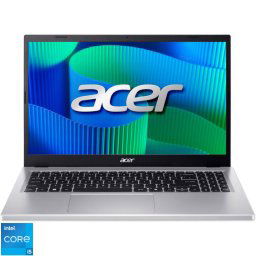 Laptop Acer Extensa 15 EX215-57-51XH, 15.6" (39.6cm), FullHD IPS, Intel® Core™ i5-13420H, 16GB DDR5, 512GB SSD, Intel UHD, No OS, Argintiu